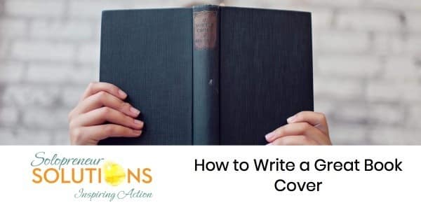 Write a good book cover