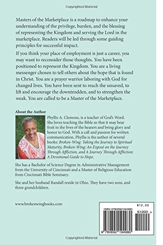 Masters of the Marketplace Back Cover